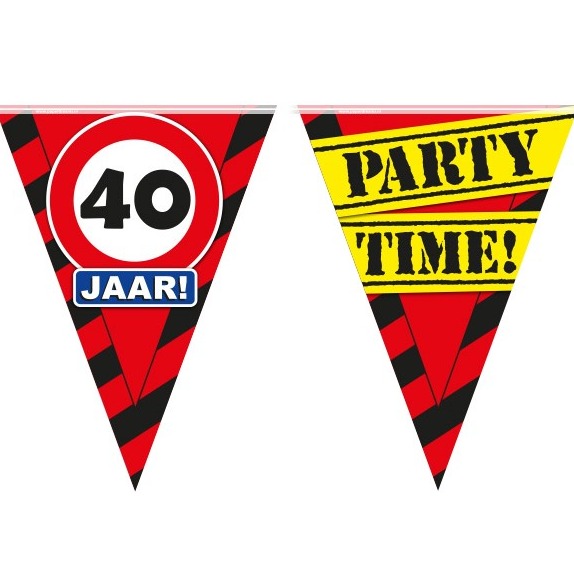 Partyvlag 40 jaar